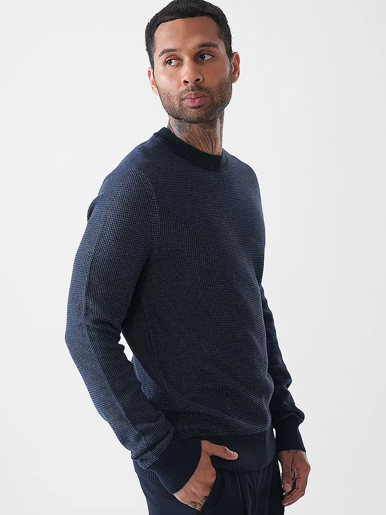 BOSS | Pullover KLAPOK | dunkelblau