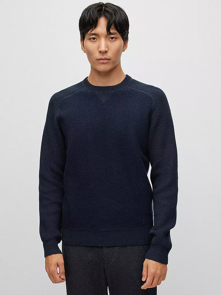 BOSS | Pullover MATERO | blau