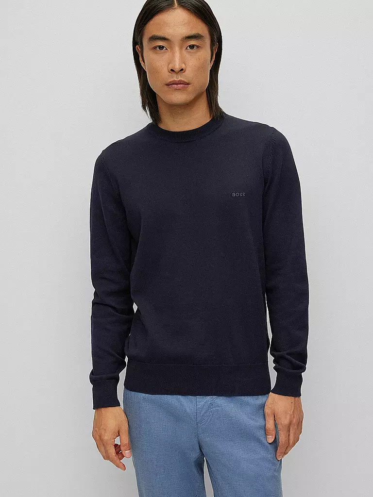 BOSS | Pullover PACAS-L | dunkelblau