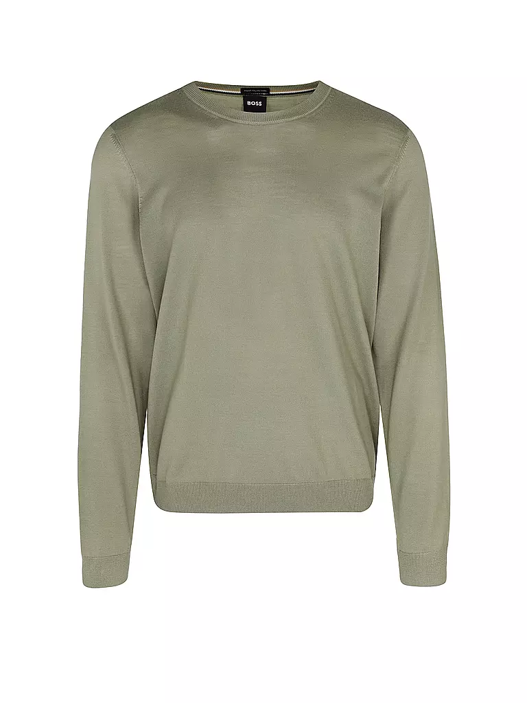 BOSS | Pullover Slim Fit LENO-P | grün