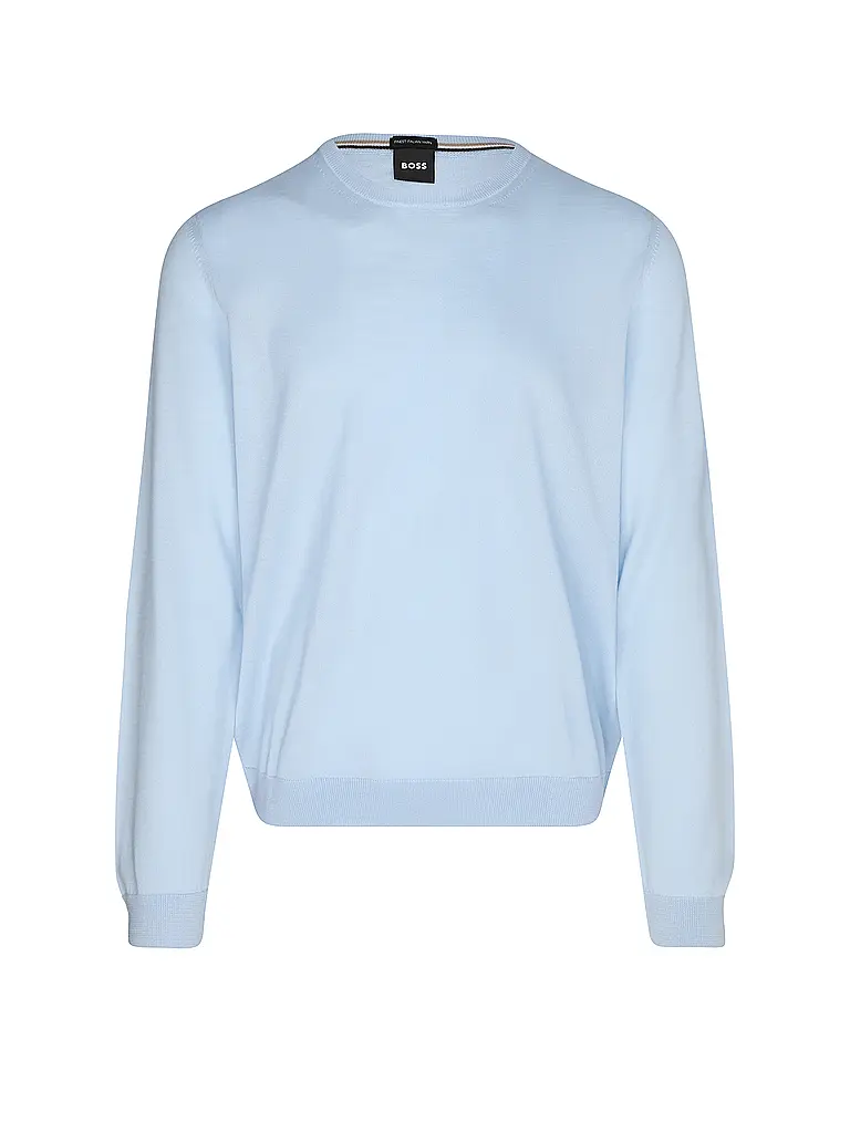 BOSS | Pullover Slim Fit LENO-P | hellblau
