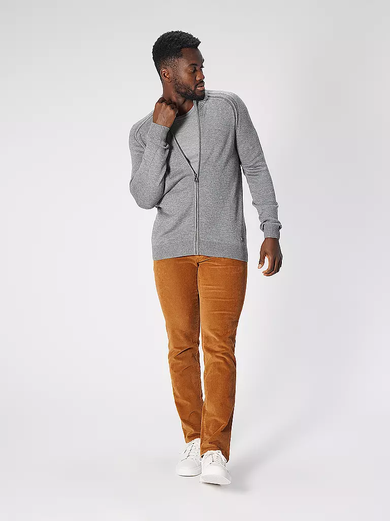 BOSS | Pullover Slim Fit LENO-P | hellgrau