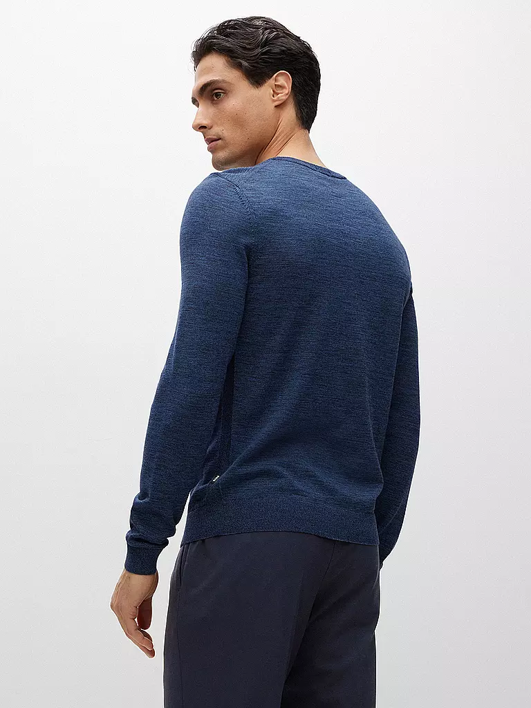 BOSS | Pullover Slim Fit LENO-P | blau