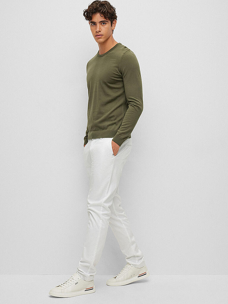 BOSS | Pullover Slim Fit LENO-P | grün