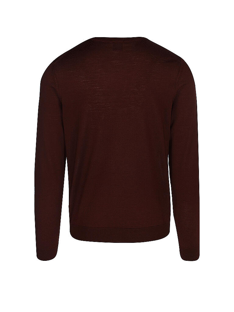 BOSS | Pullover Slim Fit MELBA | rot