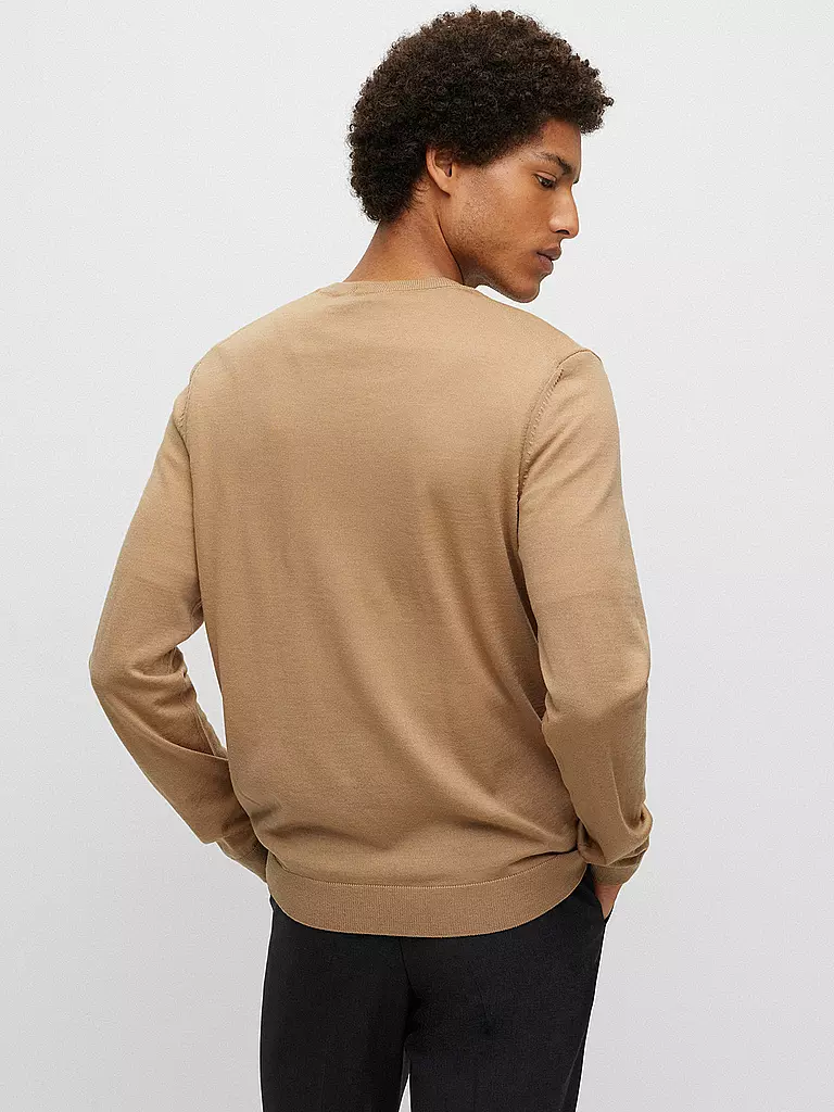 BOSS | Pullover Slim Fit MELBA | grün