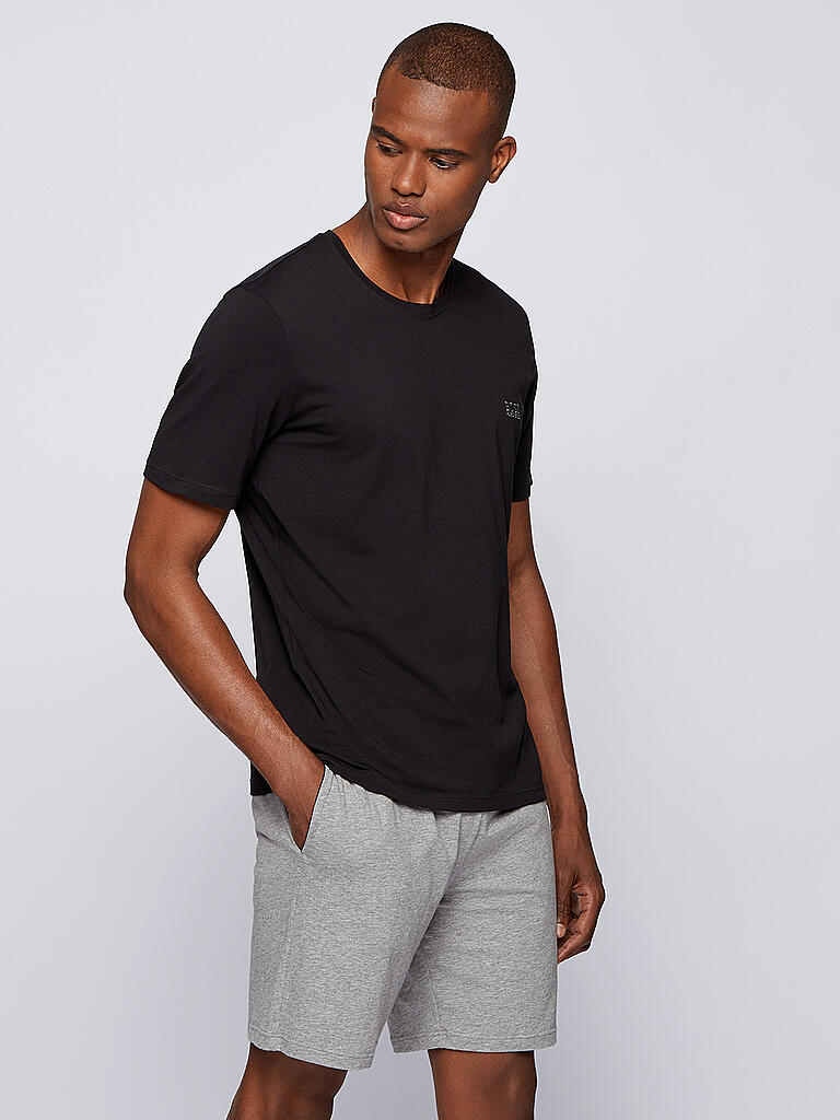 BOSS | Pyjama Shirt Mix and Match | schwarz