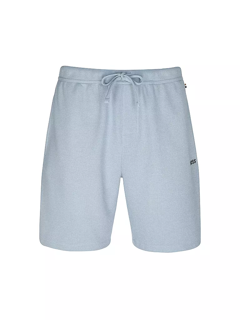 BOSS | Pyjamahose - Shorts | hellblau