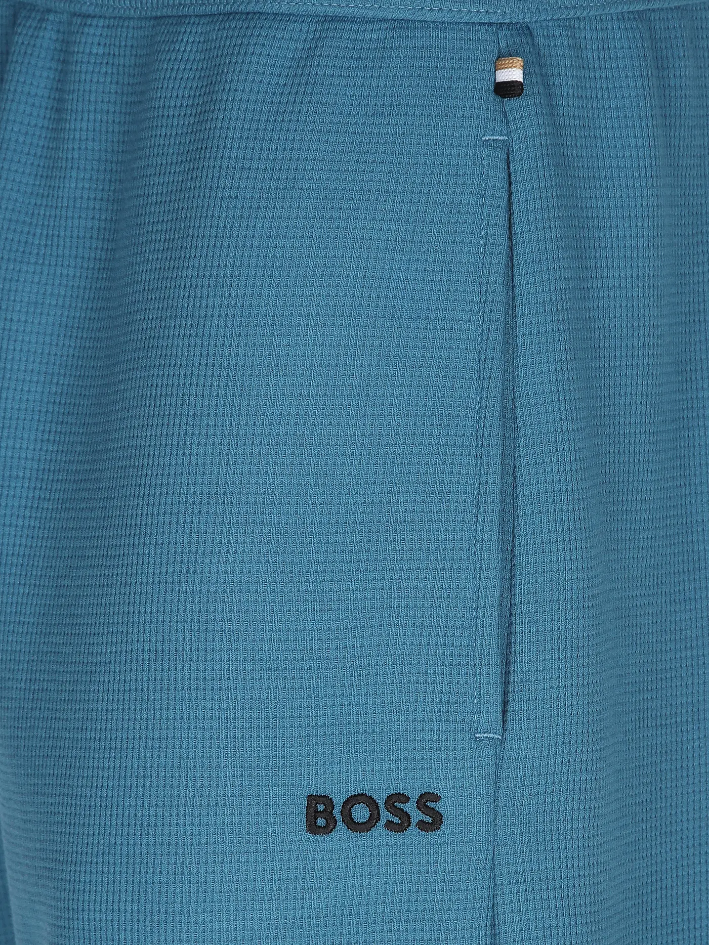 BOSS | Pyjamahose - Shorts | blau
