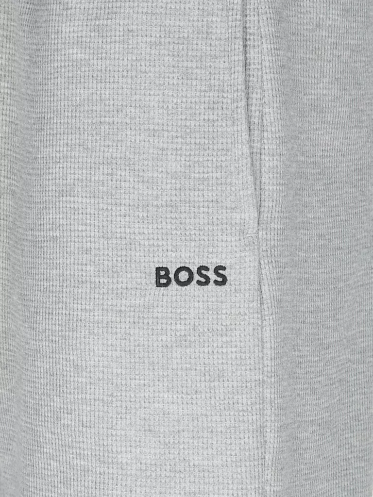 BOSS | Pyjamahose - Shorts | grau