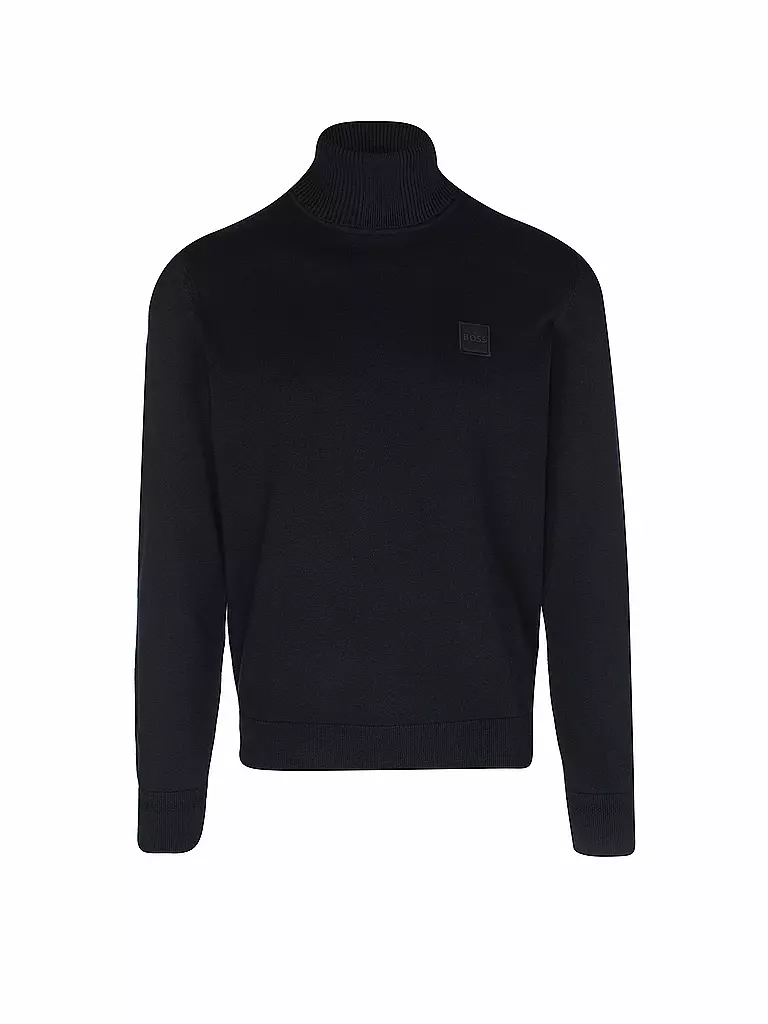 BOSS | Rollkragenpullover AKIRO | blau