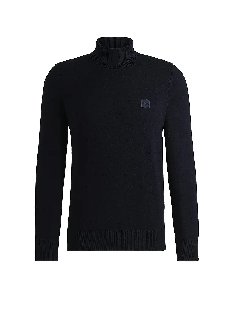 BOSS | Rollkragenpullover AKIRO | blau