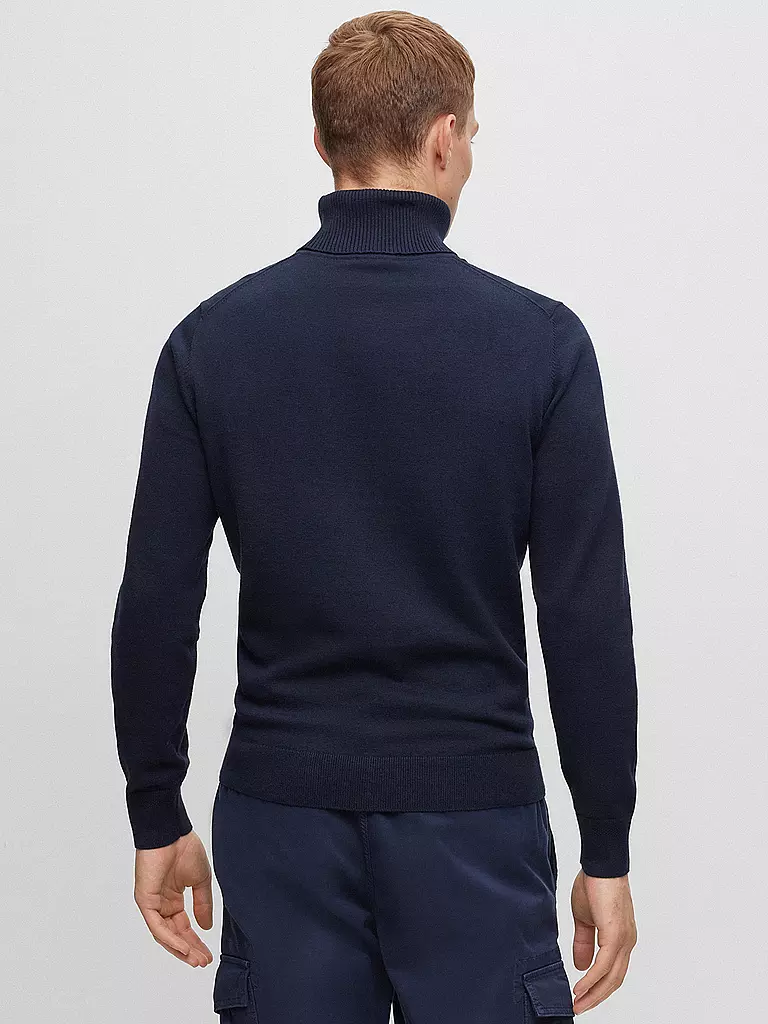 BOSS | Rollkragenpullover AKIRO | blau