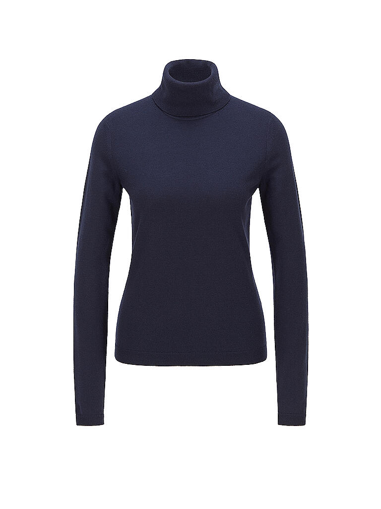 BOSS | Rollkragenpullover Famauria | blau