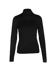 BOSS | Rollkragenpullover FASECTA | schwarz