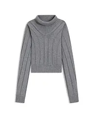 BOSS | Rollkragenpullover FISANIARA  | Grau