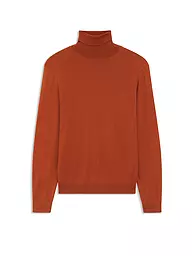 BOSS | Rollkragenpullover Slim Fit MUSSO | orange