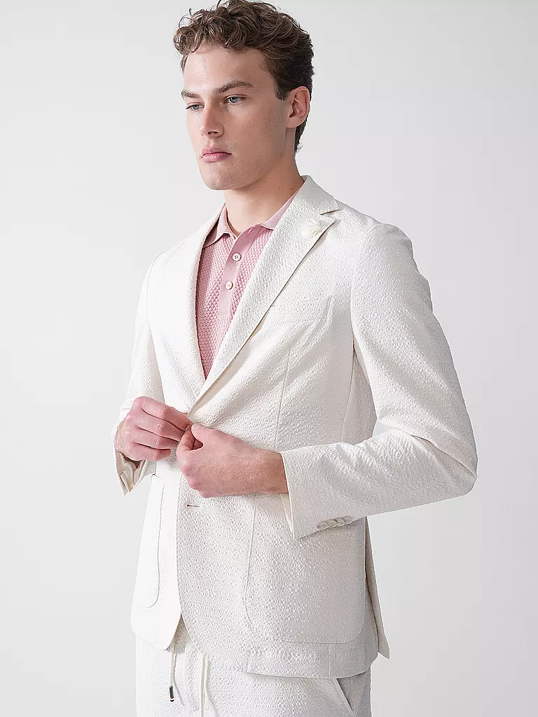 BOSS | Sakko Slim Fit C-HANRY-252 | weiss
