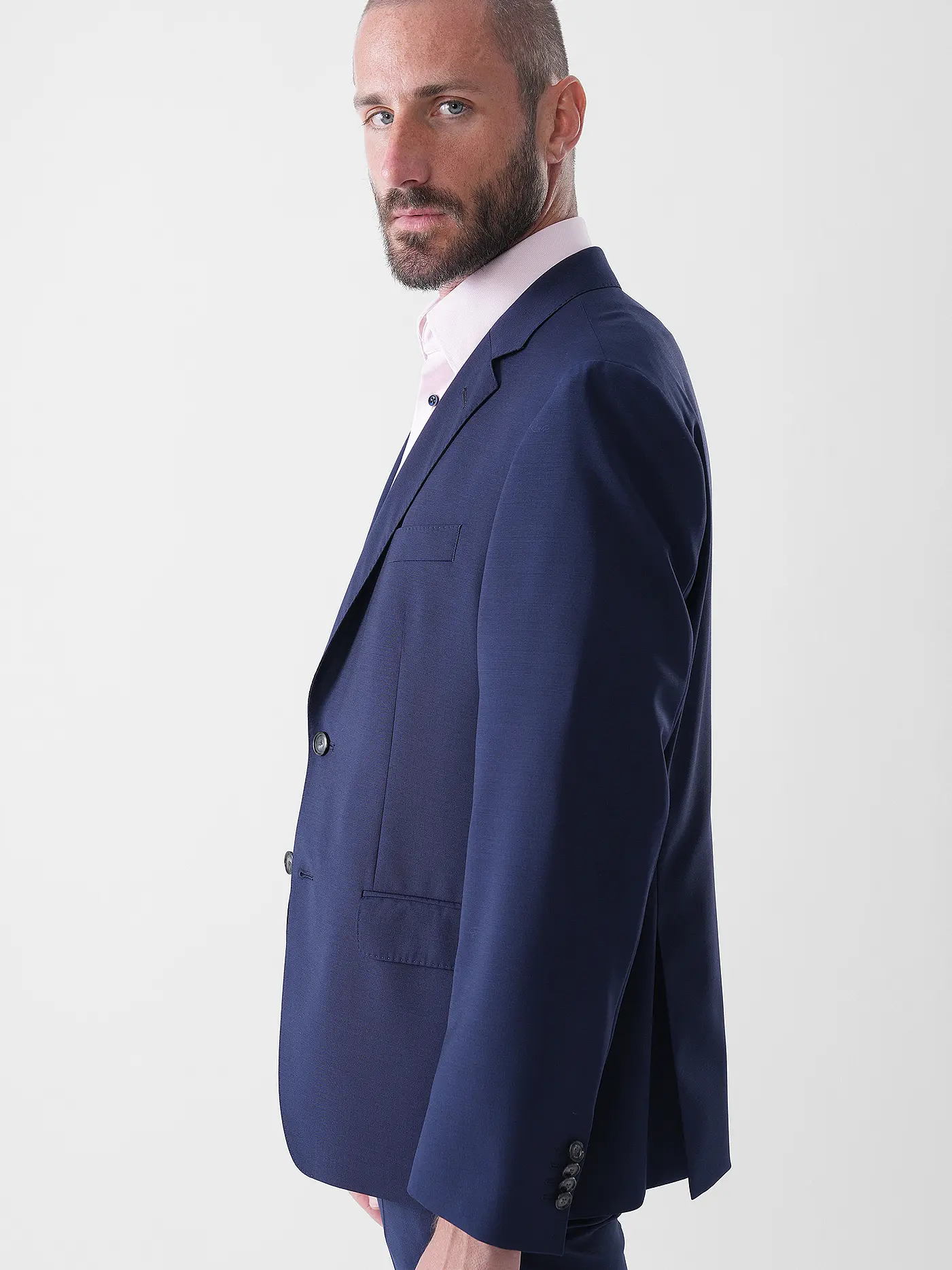 BOSS | Sakko Slim Fit H-HUGE | blau