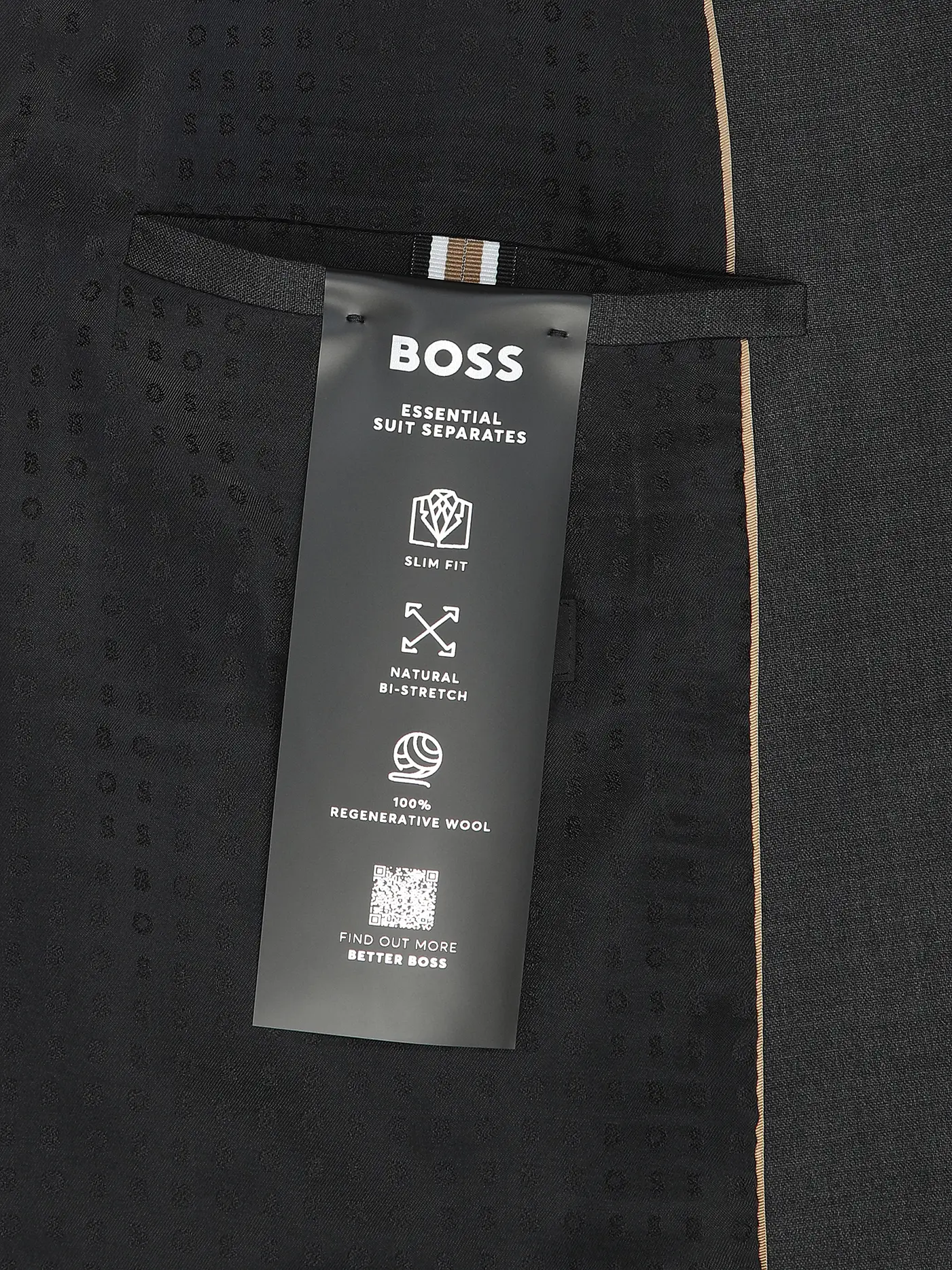 BOSS | Sakko Slim Fit H-HUGE | grau