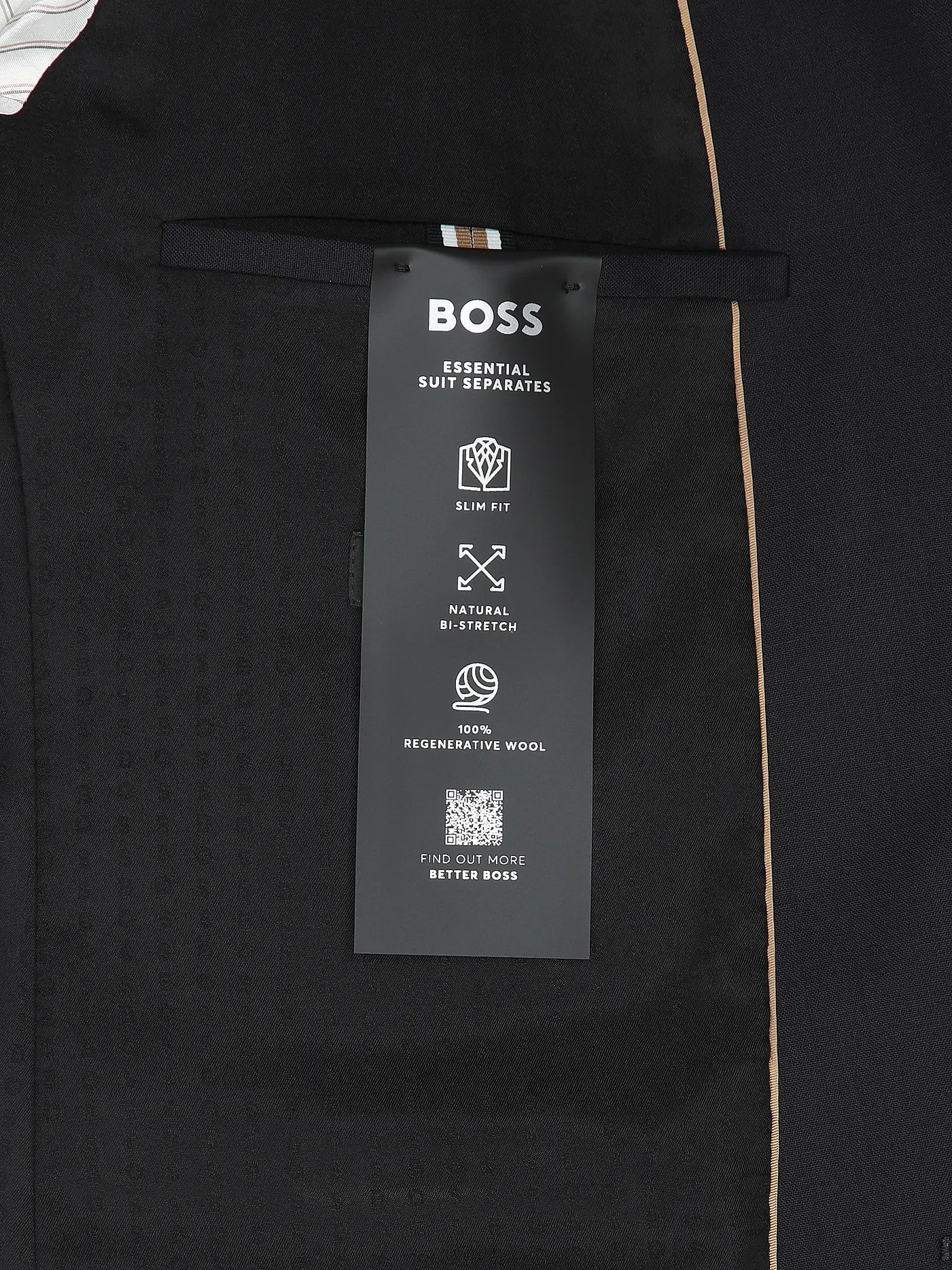 BOSS | Sakko Slim Fit H-HUGE | dunkelblau