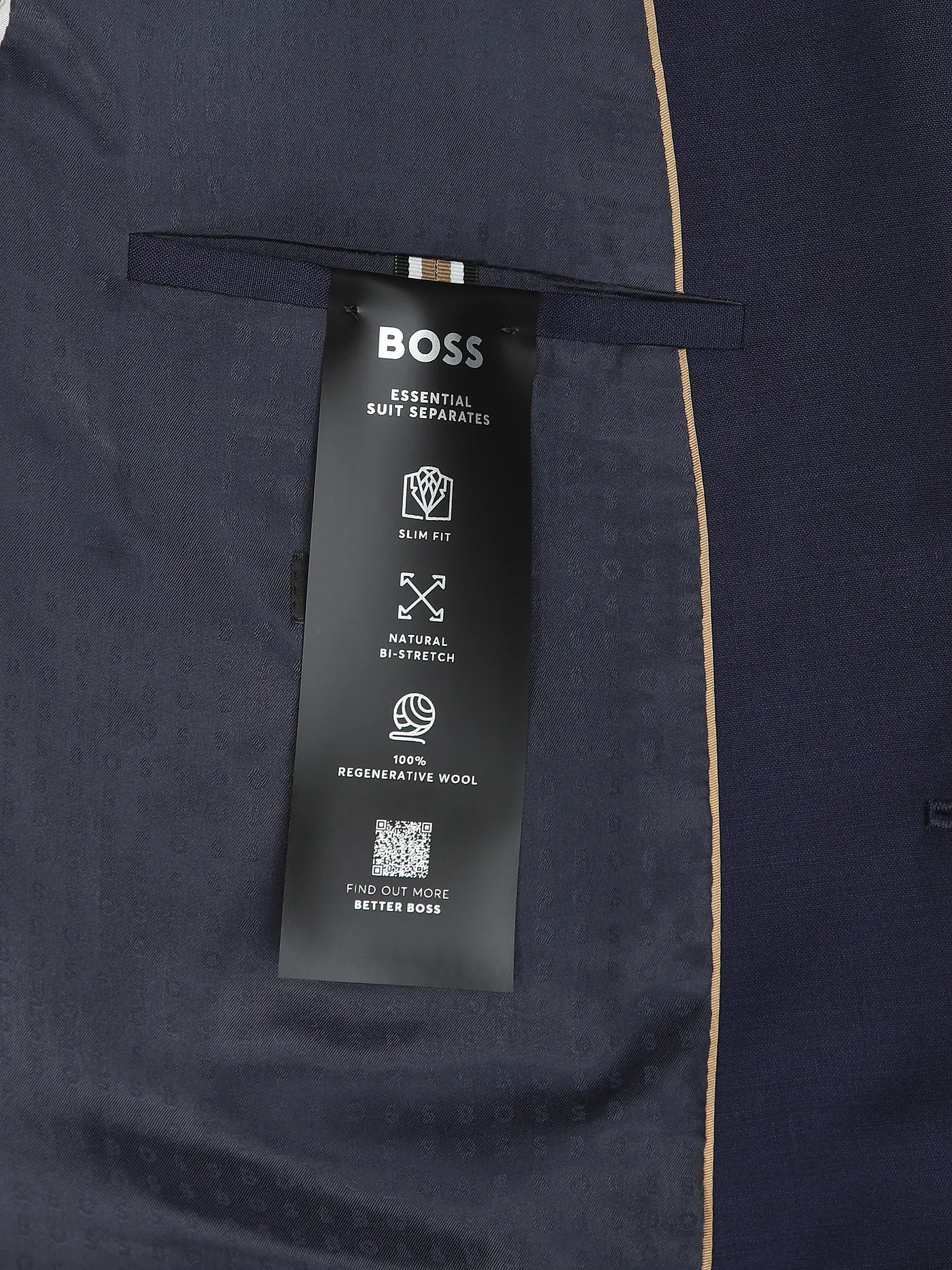 BOSS | Sakko Slim Fit H-HUGE | blau