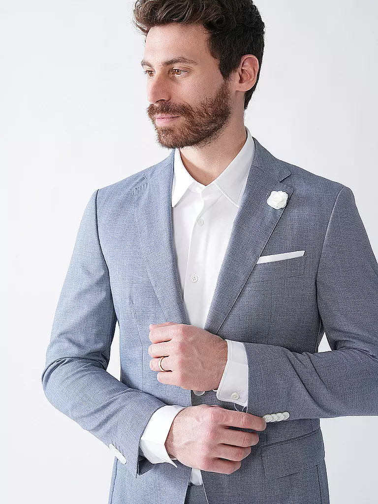 BOSS | Sakko Slim Fit H-HUTSON | hellblau