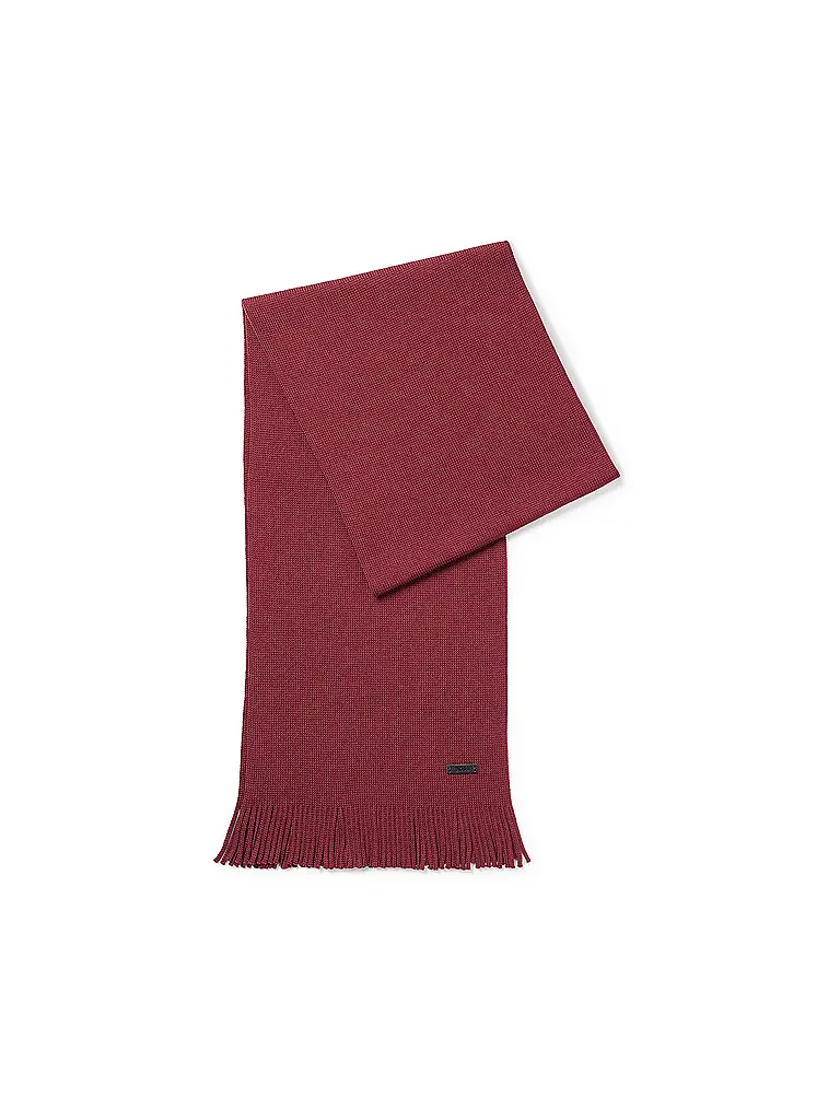 BOSS | Schal ALBAS | dunkelrot