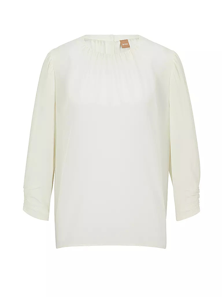 BOSS | Seidenbluse BAGANA | weiss