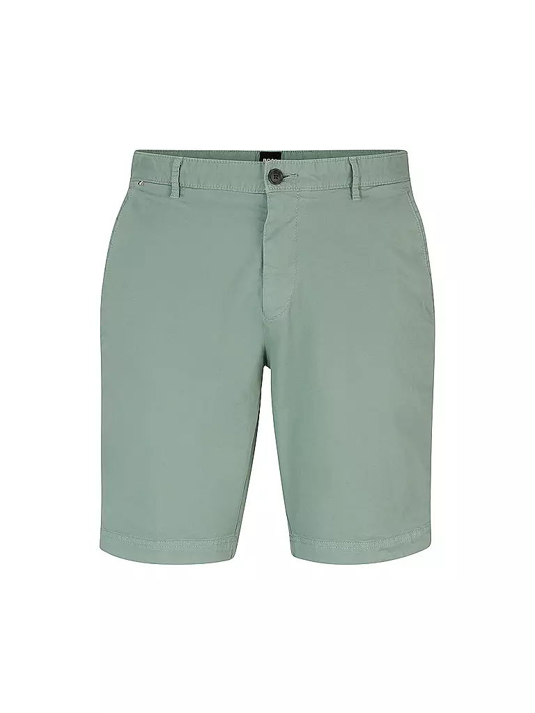 BOSS | Shorts Slim Fit SLICE | hellgrün