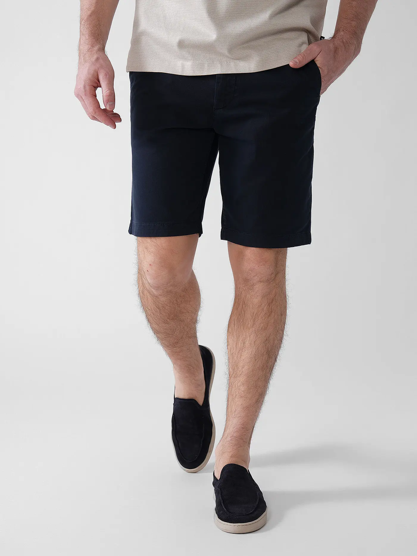 BOSS | Shorts Slim Fit | blau