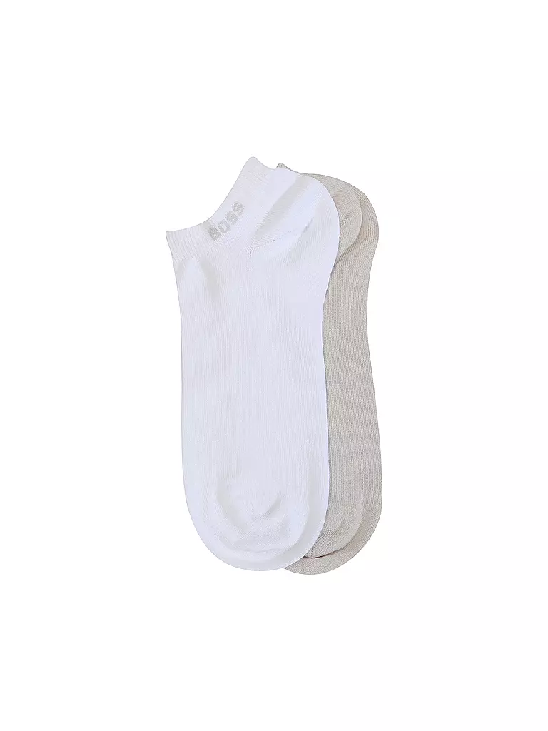 BOSS | Sneaker Socken 2-er Pkg light beige | beige