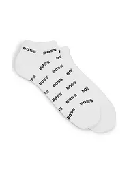 BOSS | Socken 2er Pkg. dark beige  | weiss