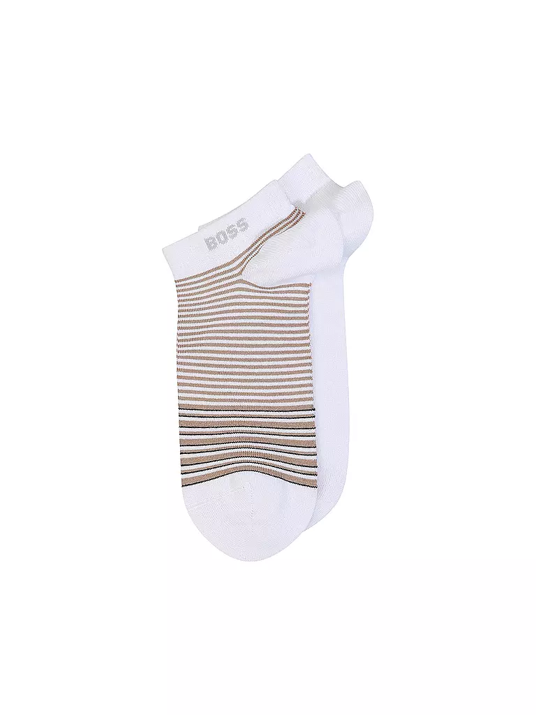 BOSS | Sneaker-Socken 2-er Pkg. white | weiss