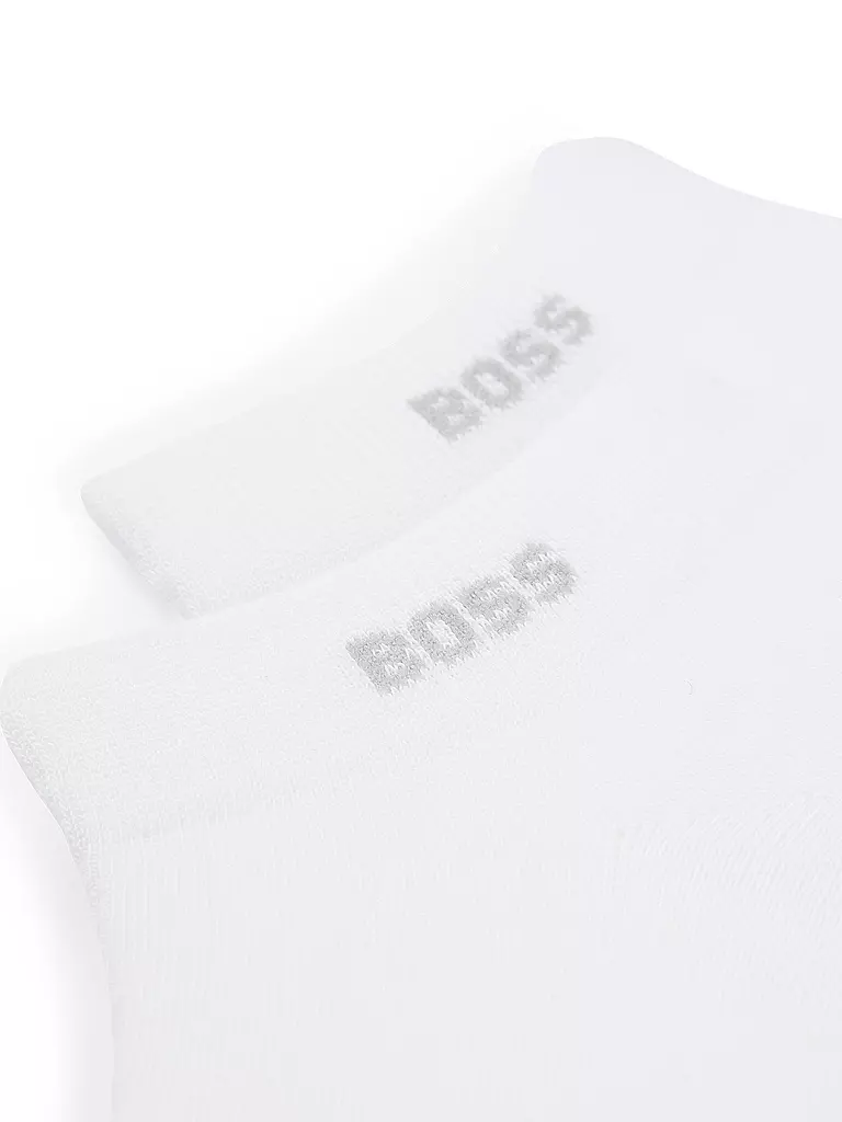 BOSS | Sneakersocken 2-er Pkg. white | dunkelblau
