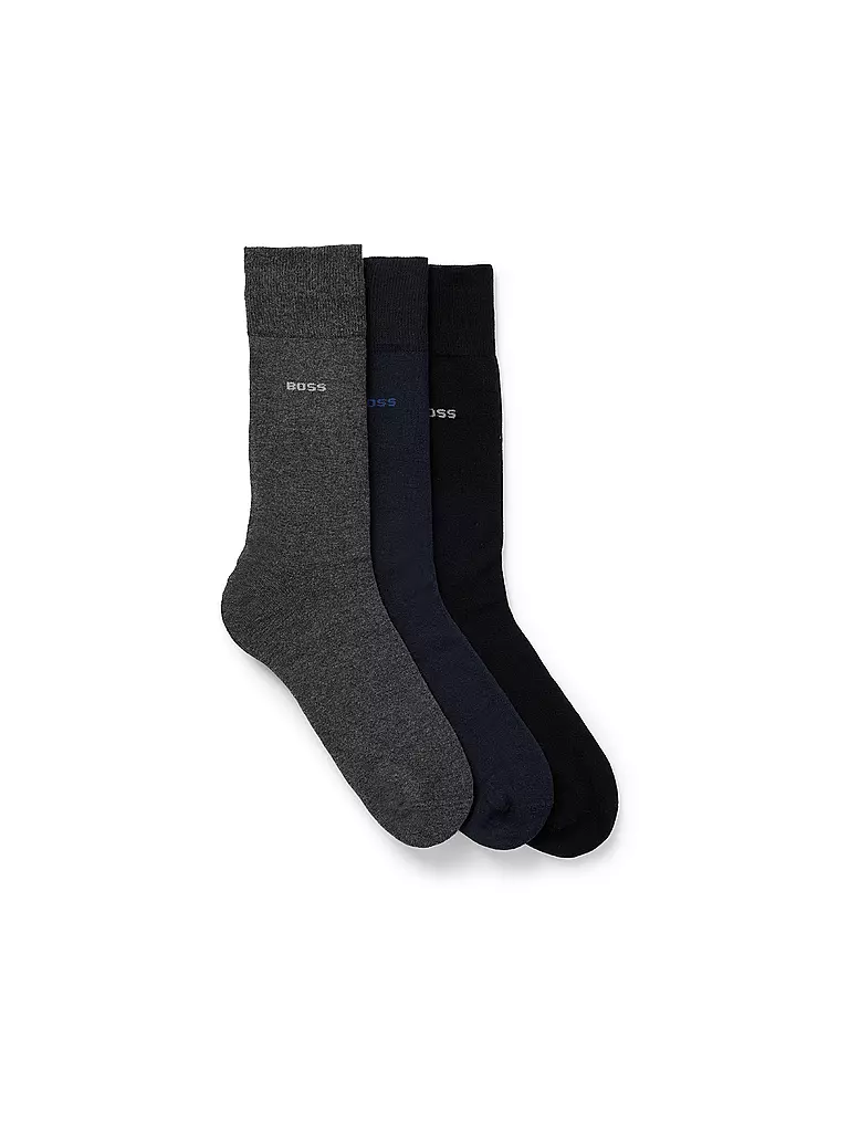 BOSS | Socken 3-er Pack open miscellaneous | schwarz
