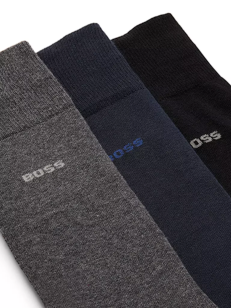 BOSS | Socken 3-er Pack open miscellaneous | schwarz