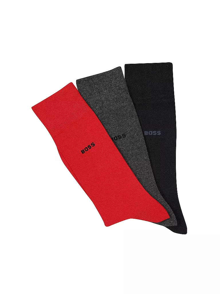 BOSS | Socken 3-er Pack open red | rot