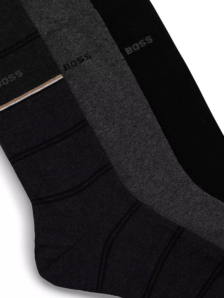 BOSS | Socken 3er Pkg. grau  | grau