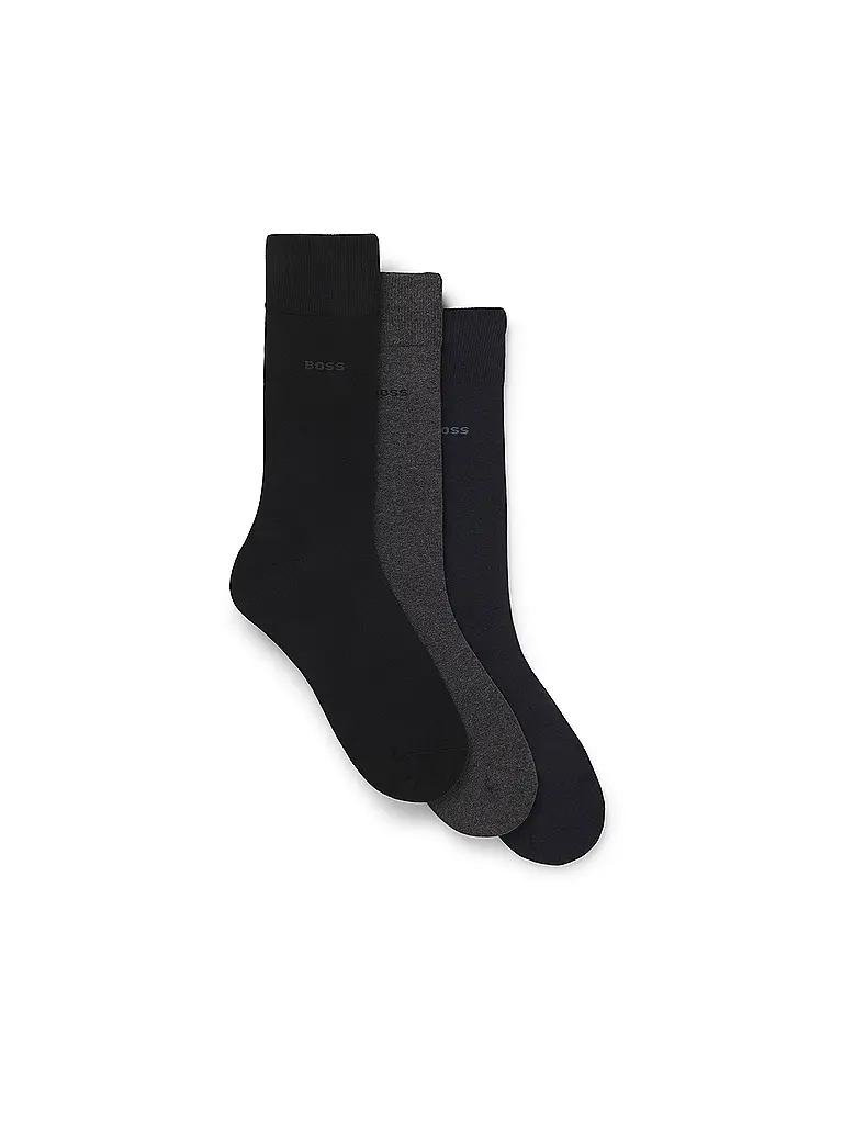BOSS | Socken 3er Pkg. open miscellaneous | Schwarz