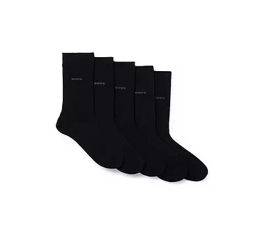 BOSS Socken 5-Pkg black