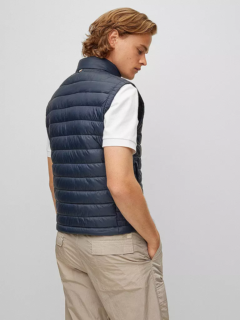 BOSS | Steppgilet  | blau