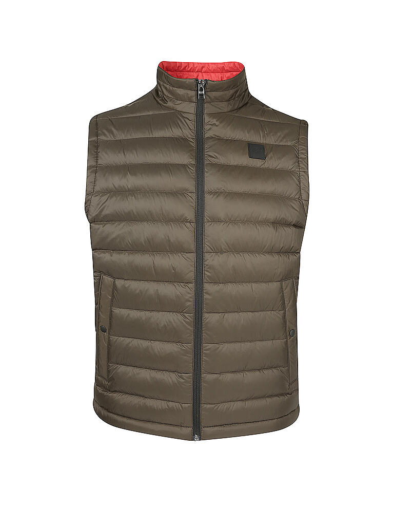 BOSS | Steppgilet Chroma  | olive