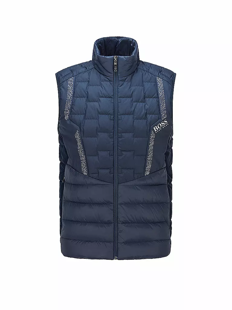 BOSS | Steppgilet Marson | blau