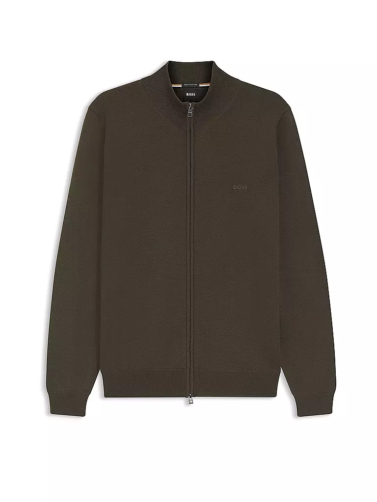 BOSS | Strickjacke BALONSO | olive