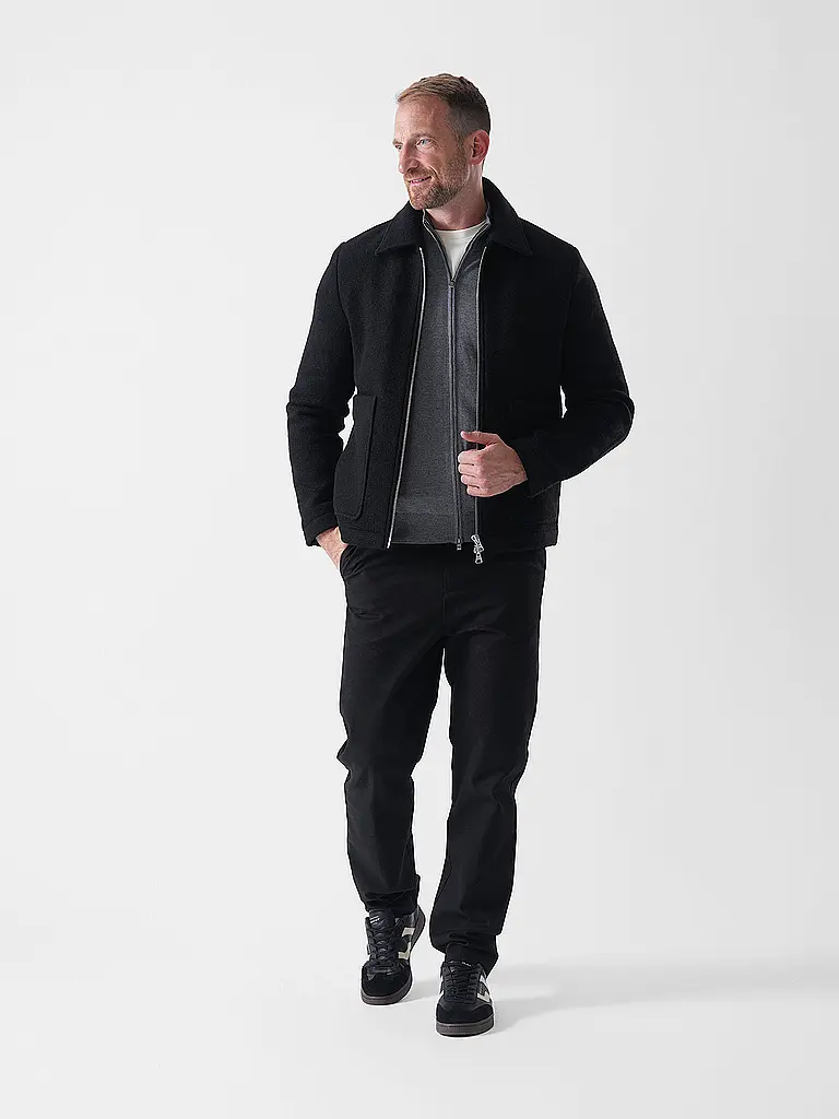 BOSS | Strickjacke BALONSO | grau