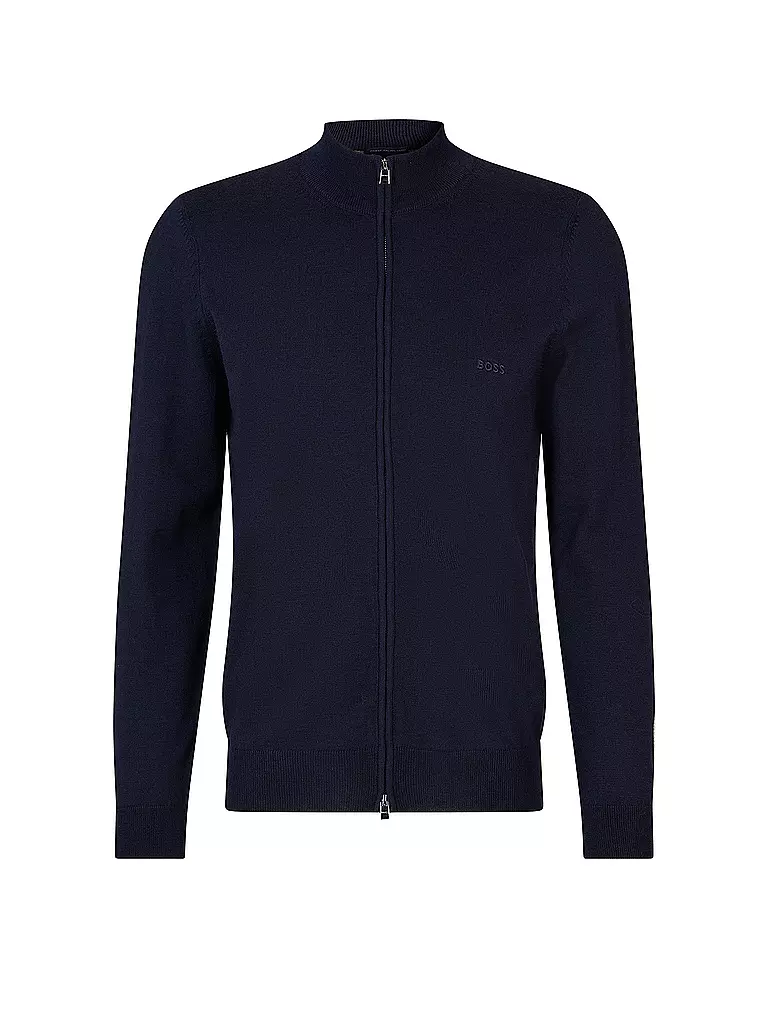 BOSS | Strickjacke BALONSO-L | dunkelblau