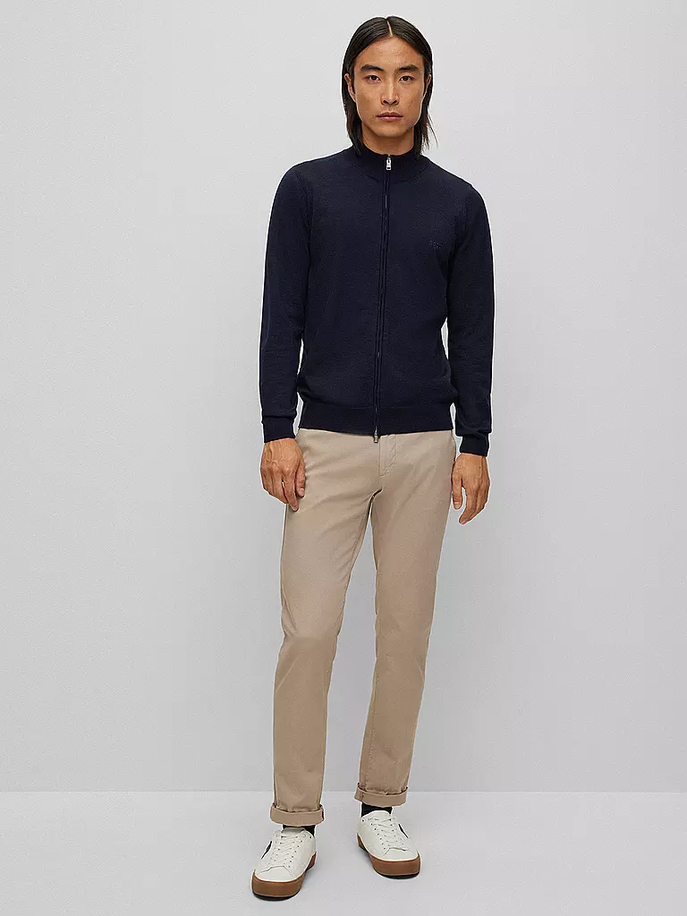BOSS | Strickjacke BALONSO-L | dunkelblau