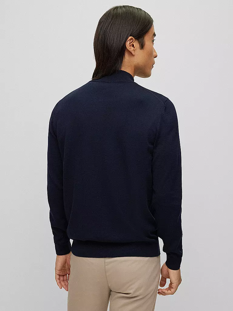 BOSS | Strickjacke BALONSO-L | dunkelblau