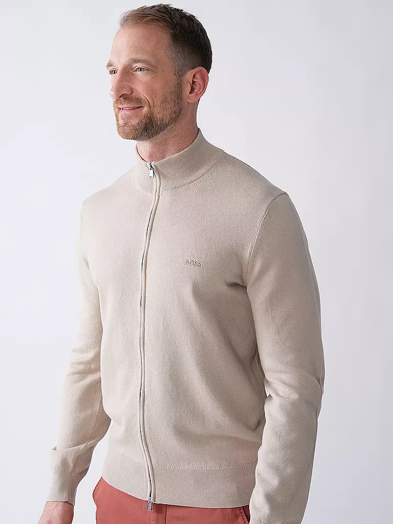 BOSS | Strickjacke PALANO | schwarz
